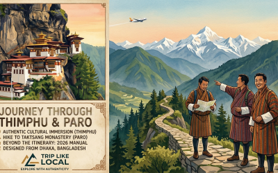 Thimphu and Paro tour itinerary from Bangladesh